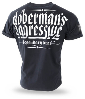 T-shirt DOBERMANS UNITED FIGHT TS279 czarny
