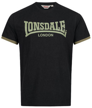 T-shirt Lonsdale TOWNHEAD czarny