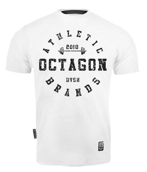 T-shirt OCTAGON ATHLETIC BRANDS biały