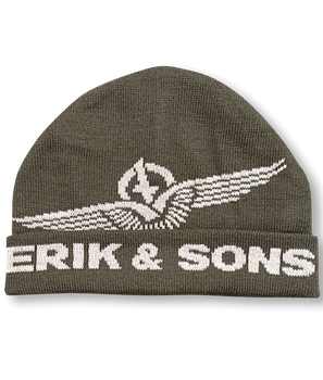 Zimowa czapka ERIK & SONS HOVED oliwkowa