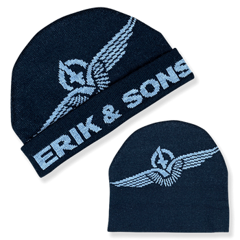 Zimowa czapka ERIK & SONS OMME czarna