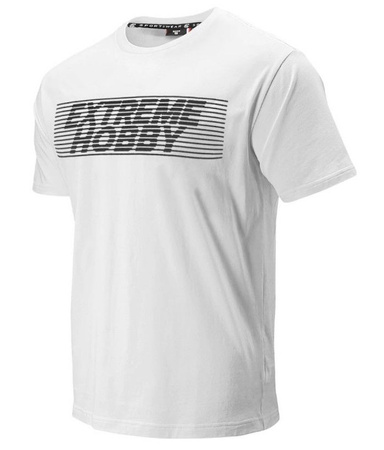 T-shirt EXTREME HOBBY HIDDEN biały