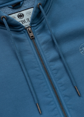 Bluza PIT BULL WASHED LANCASTER 2 shade blue rozpinana kaptur