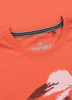 T-shirt PIT BULL PALMS łososiowy (bright salmon)