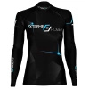 Longsleeve rashguard damski EXTREME HOBBY MT SPORT turkusowy