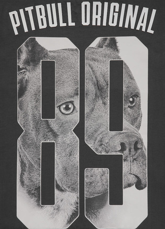 T-shirt PIT BULL EIGHTY NINE DOG grafitowy