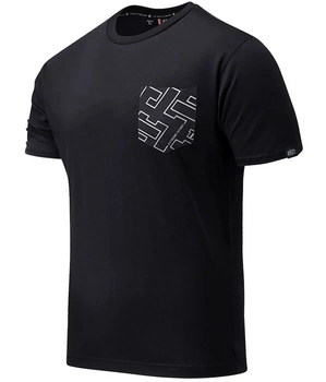 T-shirt EXTREME POCKET CRUCIAL czarny