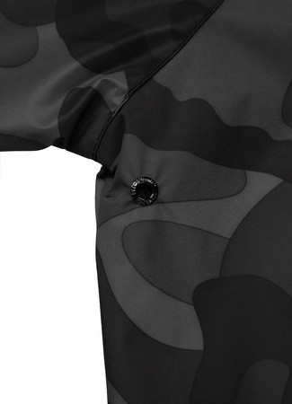 Kurtka PIT BULL ATHLETIC LOGO  all black camo