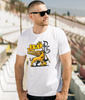 T-shirt PGWEAR AMF GRYPHON biały