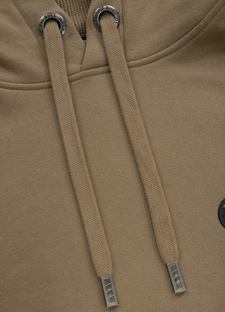 Bluza PIT BULL SMALL LOGO brązowa (coyote brown) kaptur