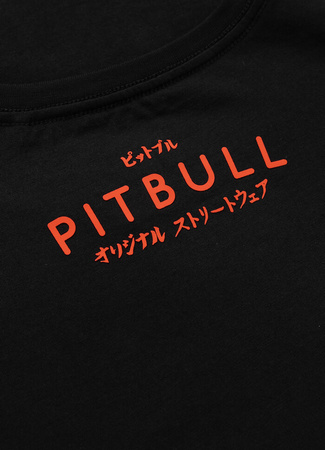 T-shirt PIT BULL FUJI czarny