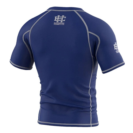 Short sleeve rashguard EXTREME HOBBY TRACE niebieski