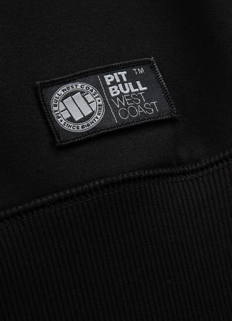Bluza PIT BULL BOXING FD czarna prosta