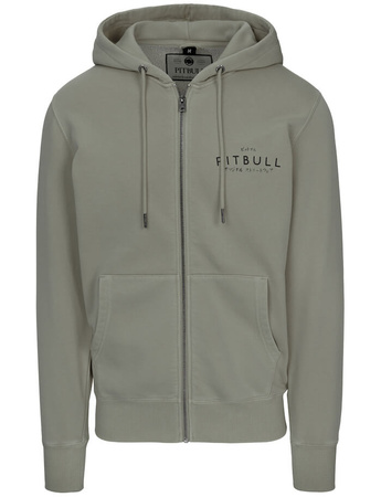 Bluza PIT BULL WASHED MT FUJI grey harbour rozpinana