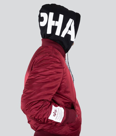 Kurtka ALPHA INDUSTRIES MA-1 ZHP bordowa (burgundy) 118101 184