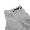 Krótkie skarpetki PIT BULL LOWANKLE THIN szare - 3 pary