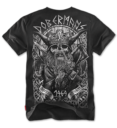 T-shirt DOBERMANS VIKING II TS58 czarny