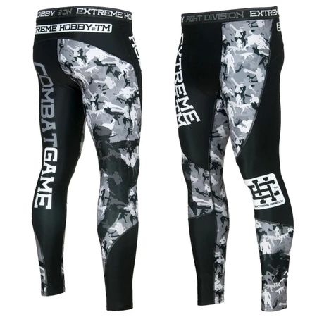 Legginsy męskie EXTREME HOBBY COMBAT GAME czarny