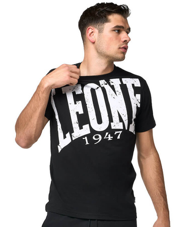 T-shirt LEONE BOXE czarny