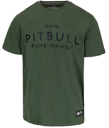 T-shirt PIT BULL MT.FUJI sage green