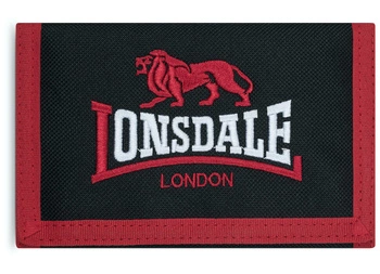 Portfel LONSDALE LONDON HIGHAM czarny