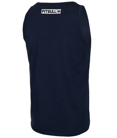 Tank top PIT BULL Slim Fit HILLTOP granatowy