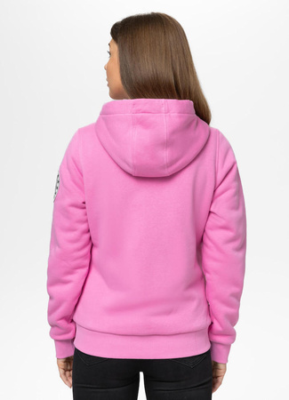 Damska bluza/kożuch PIT BULL SHERPA RUFFINA różowa (ice pink) rozpinana