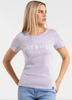 T-shirt damski PIT BULL USA CAL WMN jasno fioletowy (lilac)