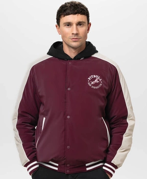 Kurtka PIT BULL MANOLITO bordowa