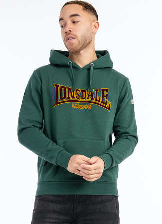 Bluza LONSDALE CLASSIC zielona kaptur