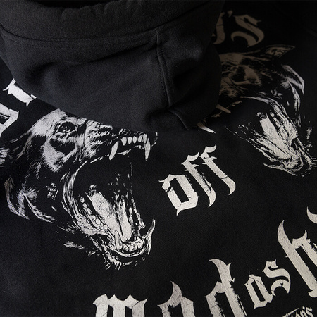 T-shirt DOBERMANS MAD AS HELL TS383 czarny