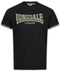 T-shirt Lonsdale TOWNHEAD czarny