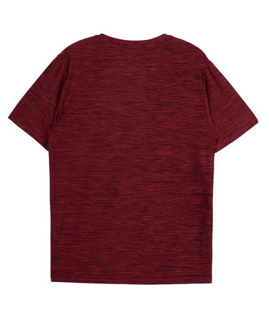 T-shirt PIT BULL SMALL LOGO CASUAL SPORT bordowy (burgundy melange)