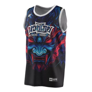 Tank Top Koszykarski EXTREME HOBBY DEVIL czarny