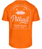 T-shirt PIT BULL ULTRA LIGHT SO.CAL pomarańczowy