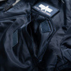 Kurtka ALPHA INDUSTRIES 45P HOODED niebieska (rep.blue) 144103 07
