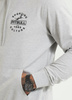 Bluza PIT BULL Tricot Terry PHYSICAL CULTURE szara kaptur