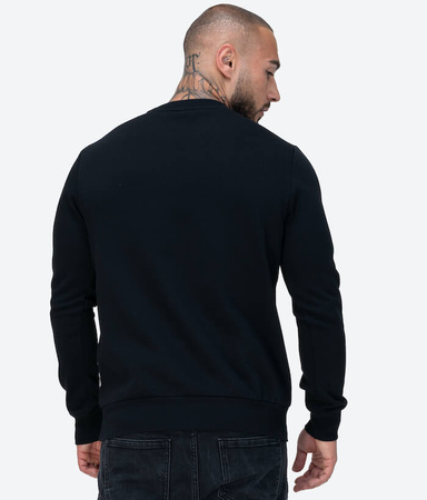 Bluza LONSDALE CLASSIC czarna prosta