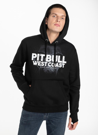 Bluza PIT BULL FUCK THE WORLD czarna kaptur