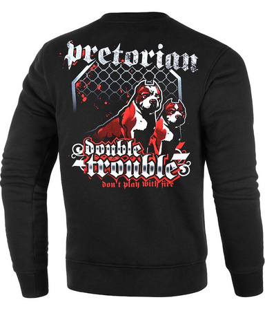 Bluza PRETORIAN DOUBLE TROUBLE prosta czarna