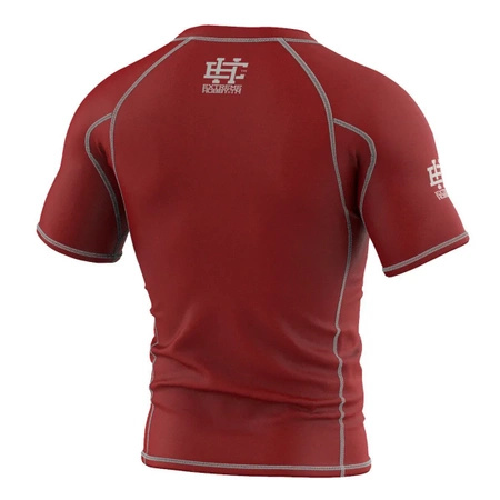 Short sleeve rashguard EXTREME HOBBY TRACE czerwony