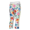 Legginsy Sportowe Damskie Folk 2 3/4