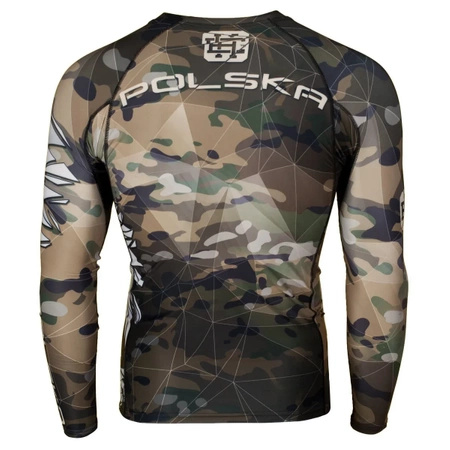 Longsleeve rashguard EXTREME HOBBY POLSKA CAMO moro