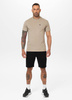 T-shirt PIT BULL ULTRA LIGHT Coolmax SCOTT ciemnobeżowy (dark sand)