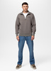 Bluza PIT BULL SAMPSON HALF ZIP brązowa (taupe)