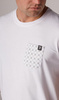 T-shirt PGWEAR POCKET PATTERN biały