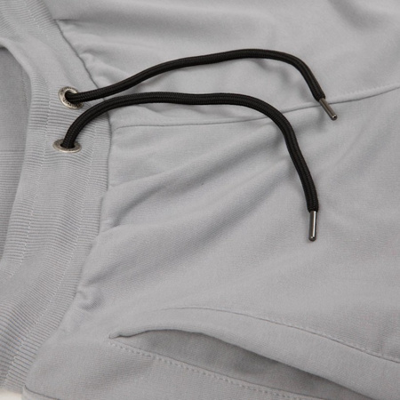 Spodnie dresowe HASHTAG jasnoszare