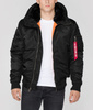 Kurtka ALPHA INDUSTRIES MA-1 HOODED czarna 158104 03