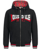 Bluza LONSDALE NATEBY czarna rozpinana