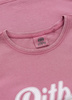 T-shirt damski PIT BULL Denim Washed ANGEL LOGO różowy